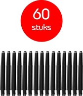 Darts Set - dart shafts - 20 sets (60 stuks) - Short - zwart - darts shafts