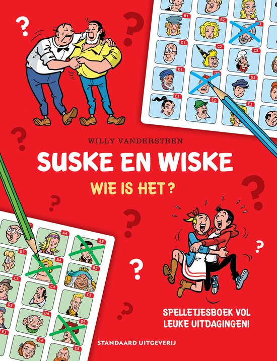 Suske en Wiske 1 - Wie is het? - cover