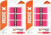 Pacific X Tack Pro Duo Pack - Tennisgrip - 0.55mm - Roze - 6 Overgrips