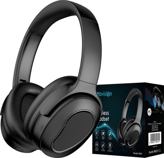 Webvision Draadloze Bluetooth On Ear Headset - Koptelefoon Draadloos -  Headphones met... | bol.com