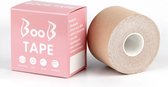 Boobtape - Borst tape - bra tape - Geschikt voor elke cupmaat - 5 meter lang - Huidskleur boobtape