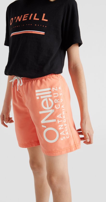 O'Neill Zwembroek Boys Original cali Living Coral 176 - Living Coral 50% Gerecycled Polyester (Repreve), 50% Polyester