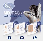 CrossLinq® Voordeelset mix - CrossTape - Small - Medium - Large (mix) 3 sets 60 sheets