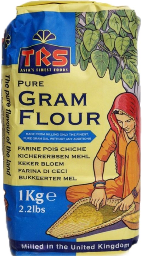 Trs Kikkererwtenmeel - glutenvrij meel voor hartige pannenkoeken - 1000 g