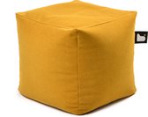 Extreme Lounging - b-box indoor suede - poef - mustard