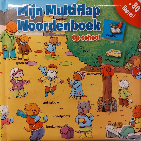 9789461511638 - Mijn Multiflap Woordenboek - Op school