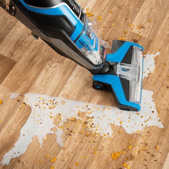 BISSELL CrossWave 1.0 Stofzuiger met Dweilfunctie - Vloerreiniger met Snoer - 3 in 1 Stofzuiger, Dweil & Drogen - Multi Surface Vacuum Cleaner - Reinigingsmachine voor Tapijt, Tegels & Houten Vloeren - Krachtige 560W Motor - 17132