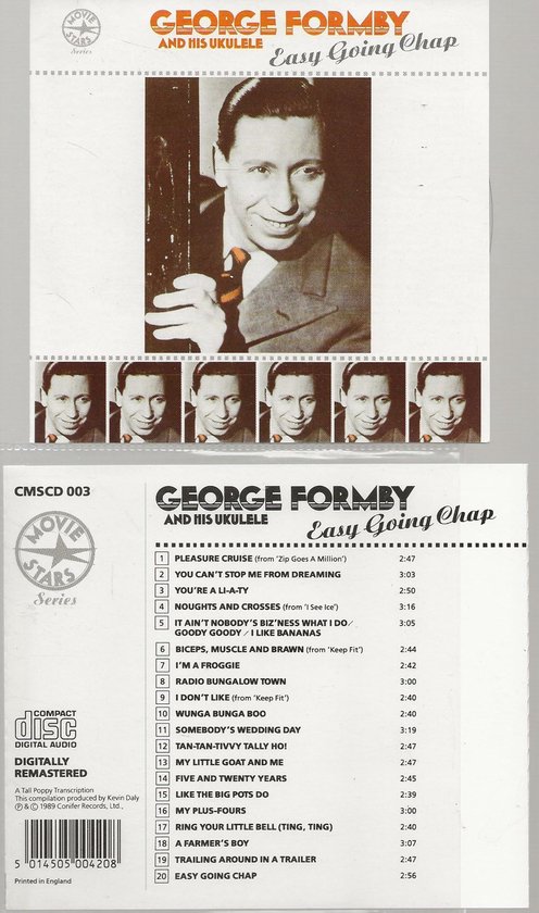 GEORGE FORMBY - EASY GOING CHAP, George Formby | CD (album) | Muziek | bol