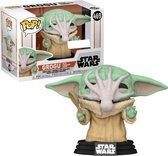 Funko Pop! Star Wars: The Mandalorian - Grogu (The Child) with Soup Creature Exclusive