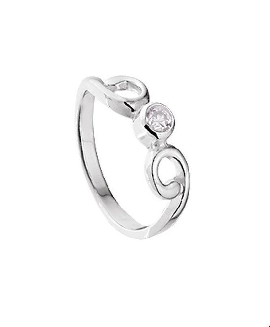 Bague Huiscollectie Zirkonia Zilver taille 39