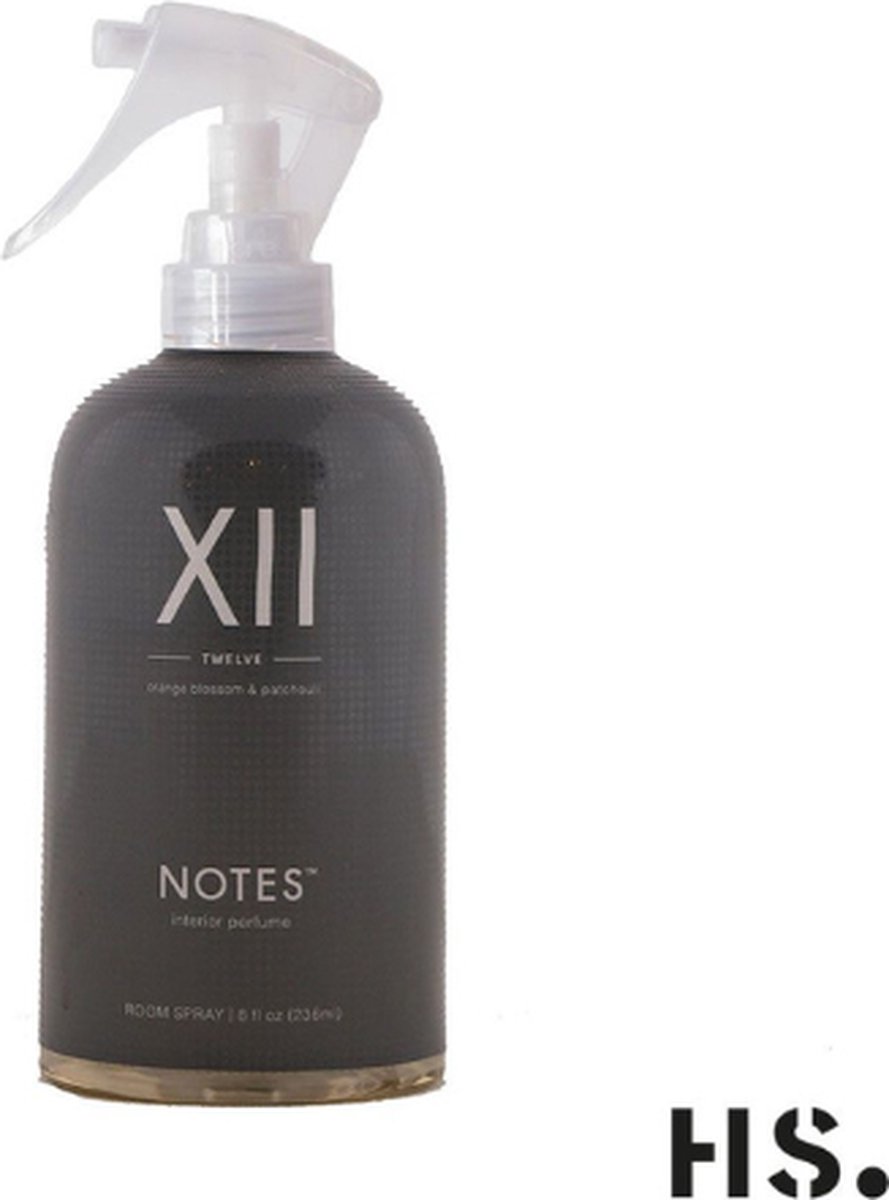 NOTES Roomspray XII Twelve - Orange Blossom & Patchouli - Geurspray