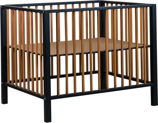 Quax Box Nordic - 93x73 cm. - Black & Naturel | bol