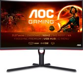 AOC G3 CQ32G3SU - QHD VA Curved 165Hz Gaming Monitor - 32 Inch