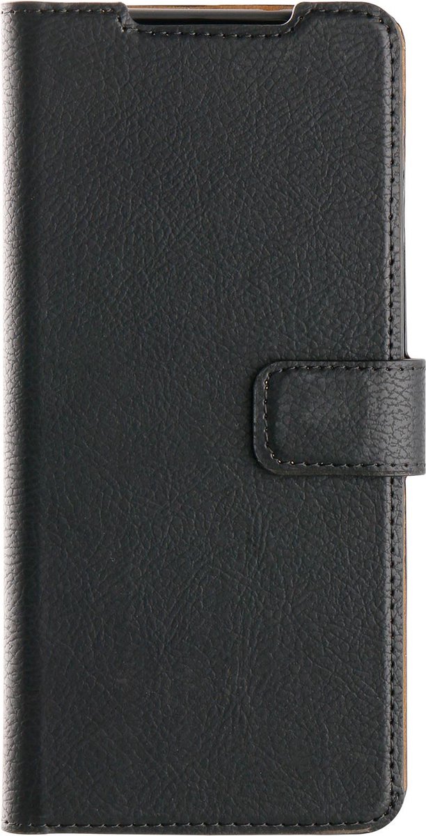 Xqisit - Telefoonhoesje Galaxy S20 Plus - Zwart - Kunstleer