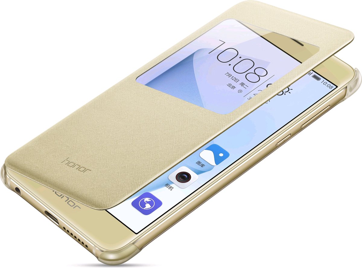 Huawei View Flip Cover Honor 8 - Gold