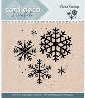 CardDeco Essentials - Stamp transparent - CDECS 065 Flocon de neige.