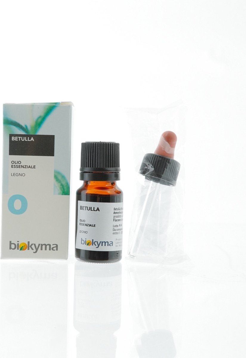 Goedkoopste Berk Extra zuivere Essentiële Olie 100 natuurlijk 10 ml Biokyma - voor Aromatherapie, Verdamping, Massage en intern gebruik.