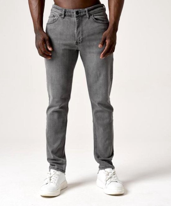 Heren Regular Jeans - DP24-NW - Grijs