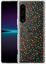 Sony Xperia 1IV Hoesje Happy Dots Designed by Cazy