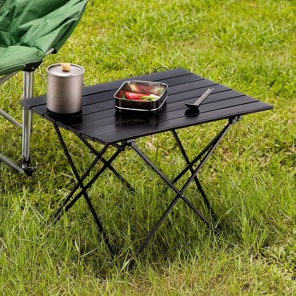 Campingtafel inklapbaar 60x45 cm aluminium kopen