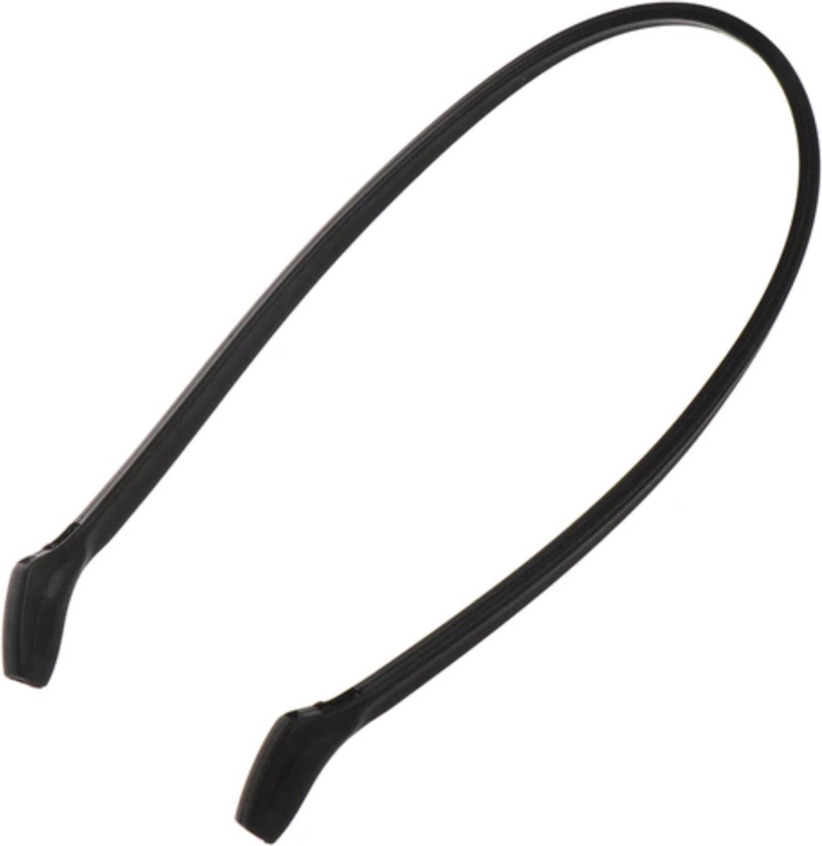 Hiden | Sportbril houder - Kabel - Oortjes - Siliconen - Veiligheidsaccessoires - Praktisch accessoire | Zwart