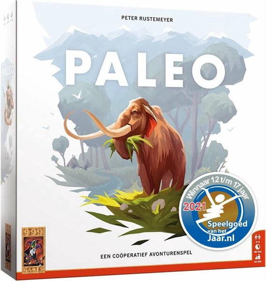 Gezelschapsspel: Paleo Bordspel, uitgegeven door 999 Games