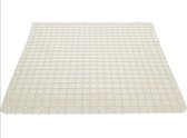 Antislip badmat - Vierkant - Wit - 50x50 cm