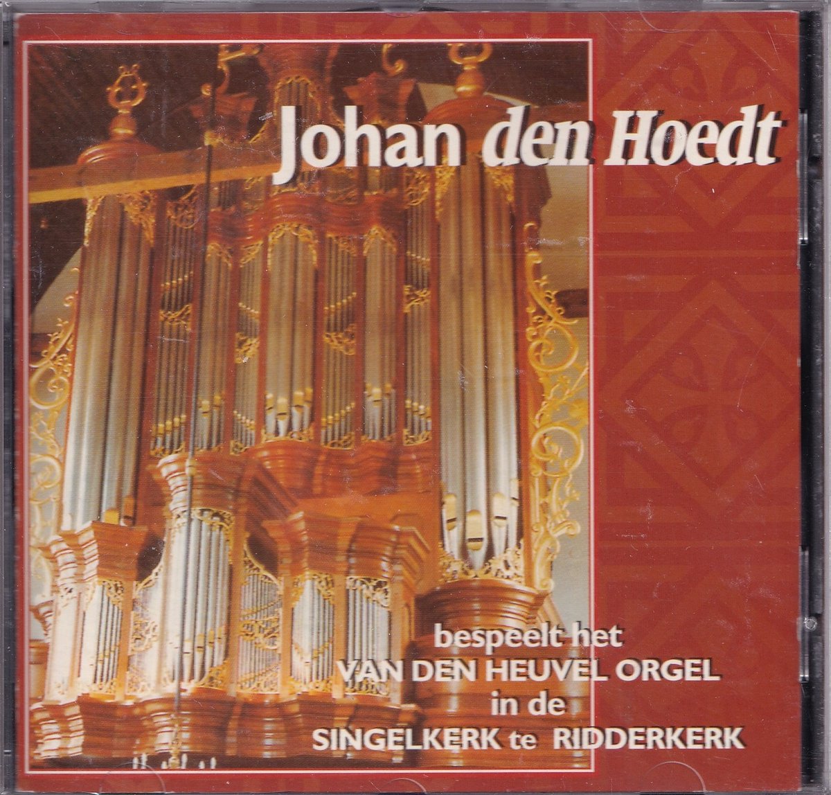 Johan den Hoedt bespeelt het Van den Heuvelorgel van de Singelkerk te Ridderkerk