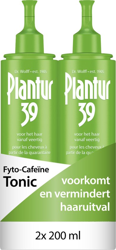 Plantur 39 Phyto Coffein Tonic voorkomt en vermindert haaruitval | Ondersteunt haargroei