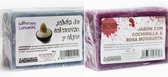 Soap4Health Handgemaakte Zeep Combi Pack - Rozenbottel & Zee - Douche en Handzeep - Antibacterieel
