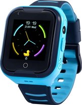 Wonlex Montre GPS enfant - Appel vidéo GPSHorlogeKids 4G - Smartwatch tracker enfant AQUA Wifi Blauw [IP67 Etanche] avec carte SIM