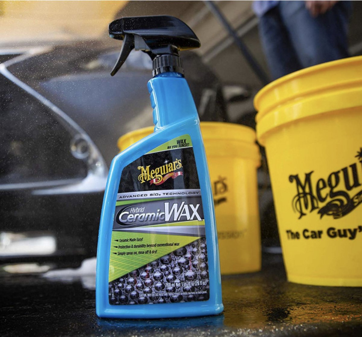 Meguiars Hybrid Ceramic Spray Wax - autowax - 768 ml - keramische bescherming – foto 3