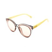 Woed® Rhodonite - Lunettes de soleil pour Femme Polaroid - Lunettes de soleil en bois - Verre UV400 - lens rose