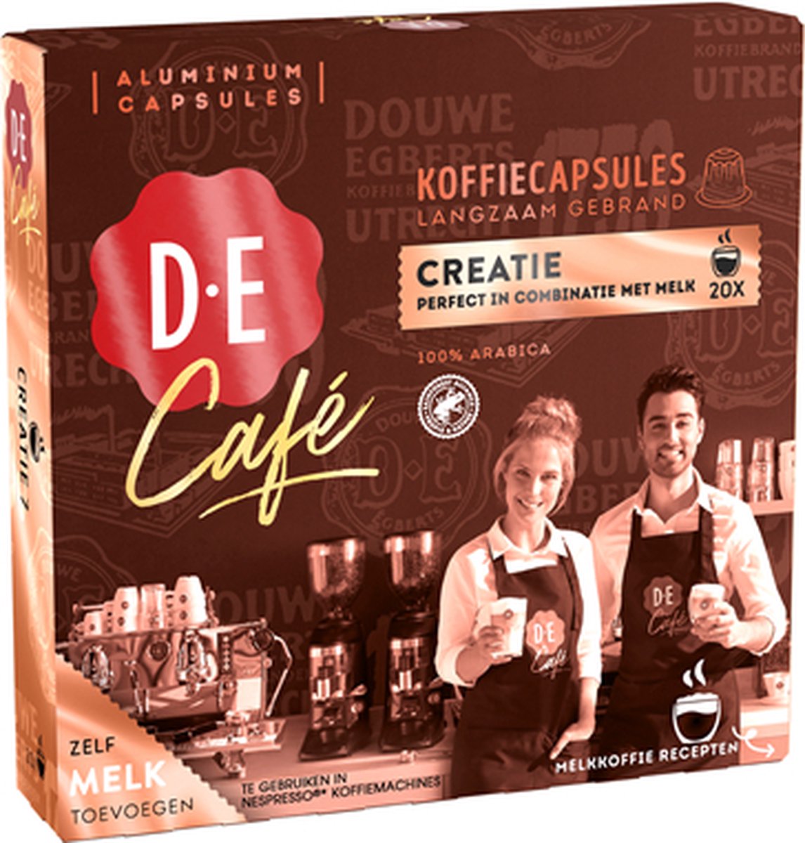 Douwe Egberts Café Caps Creatie Sterkte 7 20 Cups bol
