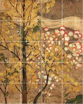 IXXI Autumn Tree - Wanddecoratie - Winter - 80 x 100 cm