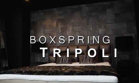 Boxspring 200x220 Tripoli - Incl. prestige matras - HR45 Koudschuim - 7-zones Pocketvering - Hotel Chique