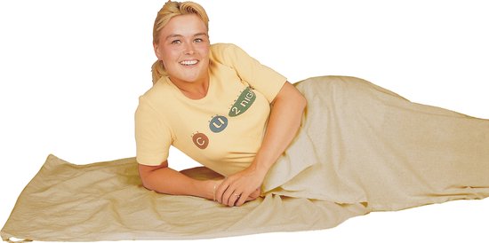 Foto: Cocoon travelsheet lakenzak katoen grijs