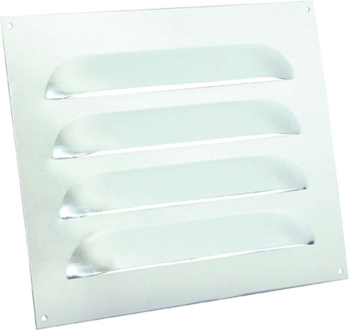 Nedco Schoepenrooster aluminium - 250x250mm