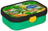 Mepal broodtrommel - Jungle - Met naam, foto en kleur bedrukken - Mepal Lunchbox