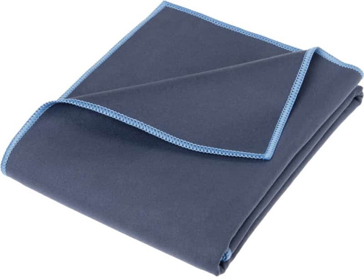 Playshoes Fleecehanddoek Junior 60 X 120 Cm Polyester Navy
