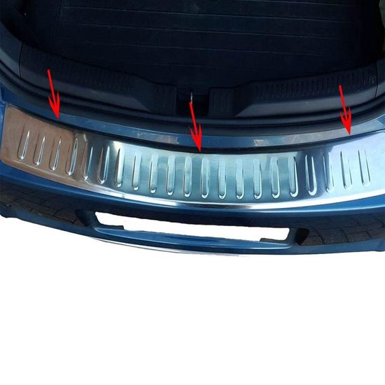 Chrome Achterbumper Protector Voor Mercedes Benz E Klasse T-Model S213 [2016 - Bumperbescherming Scratch Guard