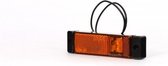 LED zijmarkeringslicht - Oranje - 12/24V - Met reflector