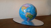 Automatisch Draaiende Wereldbol - Globe - Kantoor Decoratie - Wereldkaart - 360 graden - Staatkundig