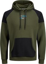 Jack & Jones Yoko Sweat Hood Forest (Maat: 5XL)