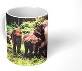 Mok - Wilde olifanten - 350 ML - Beker