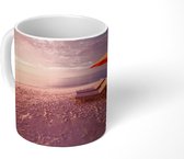 Mok - Strand - Stoel - Water - 350 ML - Beker