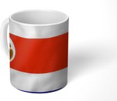 Mok - Koffiemok - Foto van de vlag van Costa Rica - Mokken - 350 ML - Beker - Koffiemokken - Theemok