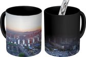 Magische Mok - Foto op Warmte Mok - Zonsondergang in de Chinese stad Fuzhou - 350 ML