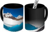 Magische Mok - Foto op Warmte Mok - Bergmeer bij de K2 berg - 350 ML