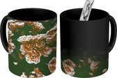 Magische Mok - Foto op Warmte Mok - Bloemen - Wild - Bruin - 350 ML
